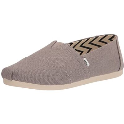 TOMS Alpargata Heritage Canvas, Mocasines Planos Hombre, Gris (Cemento), 42 EU TOMS Alpargata Heritage Canvas, Mocasines Planos Hombre, Gris (Cemento), 42 EU