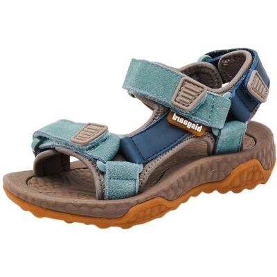 Bisgaard Sko A/S. Raden Sandalias unisex para niños, color azul marino, talla 12.5 Bisgaard Sko A/S. Raden Sandalias unisex para niños, color azul marino, talla 12.5
