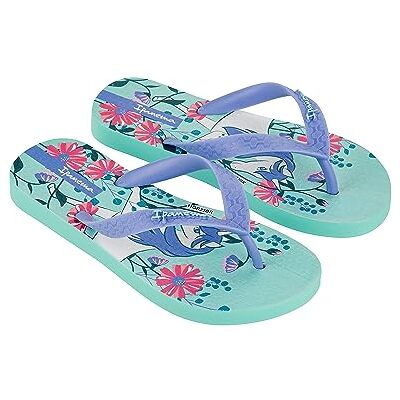 Ipanema Chanclas Temas XIV para niños unisex, verde, azul y rosa, 25/26 EU Ipanema Chanclas Temas XIV para niños unisex, verde, azul y rosa, 25/26 EU