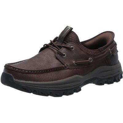 Skechers Knowlson-Shore Thing Mocasines sin cordones para hombre, Desierto, 41.5 EU Skechers Knowlson-Shore Thing Mocasines sin cordones para hombre, Desierto, 41.5 EU