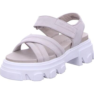 MARCO TOZZI , Sandalia para Mujer, Gris (Quartz), 38 EU MARCO TOZZI , Sandalia para Mujer, Gris (Quartz), 38 EU