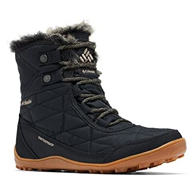 Columbia Minx Shorty III Botas de nieve para mujer, Negro Black X Khaki Ii, 36 EU Columbia Minx Shorty III Botas de nieve para mujer, Negro Black X Khaki Ii, 36 EU