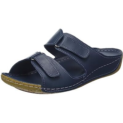 Andrea Conti Zapatillas de Mujer, Pantuflas, D Azul, 36 EU Andrea Conti Zapatillas de Mujer, Pantuflas, D Azul, 36 EU