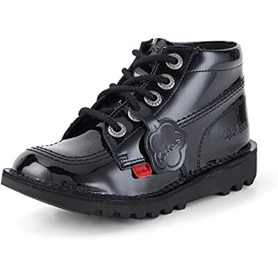 Kickers Unisex Kids Kick Hi Classic Ankle Boots with Zip Extra Comfortable Added Durability Premium Quality, Black, 13 UK Child Kickers Unisex Kids Kick Hi Classic Ankle Boots with Zip Extra Comfortable Added Durability Premium Quality, Black, 13 UK Child