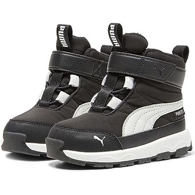 PUMA Evolve Boot Puretex AC+Inf, Sneaker Unisex niños, Black-Ash Gray White, 21 EU PUMA Evolve Boot Puretex AC+Inf, Sneaker Unisex niños, Black-Ash Gray White, 21 EU