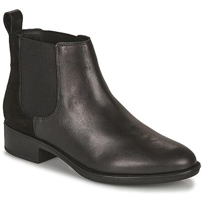 Geox Chica D Felicity Ankle Boot, Negro, 40 EU Geox Chica D Felicity Ankle Boot, Negro, 40 EU