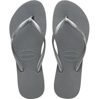 Havaianas Slim, Chanclas Elegantes, Duraderas y Versátiles, con Suela Texturizada para Agarre y Soporte, Mujer Havaianas Slim, Chanclas Elegantes, Duraderas y Versátiles, con Suela Texturizada para Agarre y Soporte, Mujer