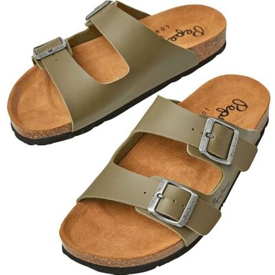 Pepe Jeans Sandalias Oban Claic 3 Verde Pepe Jeans Sandalias Oban Claic 3 Verde