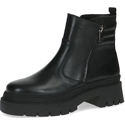 CAPRICE , Botines de tacón con cordones para Mujer, Negro (Black Nappa), 38 EU CAPRICE , Botines de tacón con cordones para Mujer, Negro (Black Nappa), 38 EU
