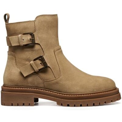 Geox D Iridea, Bota de Tobillo Mujer, Dk Sand, 35 EU Geox D Iridea, Bota de Tobillo Mujer, Dk Sand, 35 EU