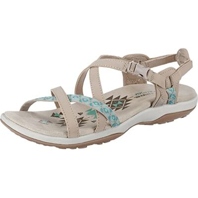 Skechers REGGAE SLIM VACAY, Sandalias para Mujer, Taupe Duraleather/ Webbing, 37 EU Skechers REGGAE SLIM VACAY, Sandalias para Mujer, Taupe Duraleather/ Webbing, 37 EU