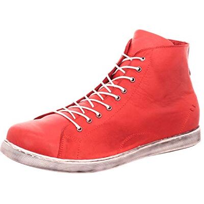 Andrea Conti 0341500 Zapatos de Cuero para Mujer, Talla:42 EU, Color:Rojo Andrea Conti 0341500 Zapatos de Cuero para Mujer, Talla:42 EU, Color:Rojo