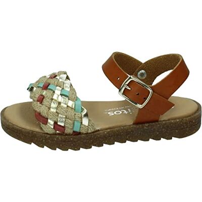Conguitos Sandalias De Niña Trenzado Piel para Niña (Multicolor/Talla 31) Conguitos Sandalias De Niña Trenzado Piel para Niña (Multicolor/Talla 31)