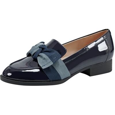Bandolino Mocasines Lindio para Mujer, Azul Marino 401, 38.5 EU Bandolino Mocasines Lindio para Mujer, Azul Marino 401, 38.5 EU