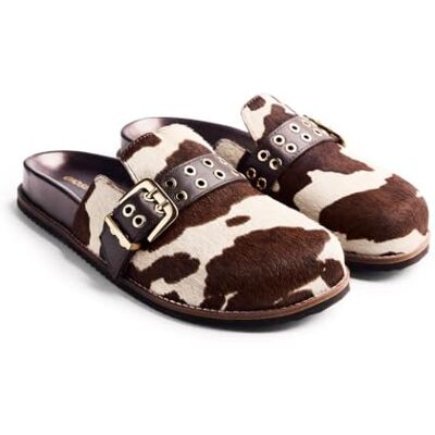 GIOSEPPO Zuecos Piel Estampado Animal Beulah GIOSEPPO Zuecos Piel Estampado Animal Beulah