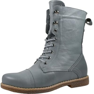 Andrea Conti Botines de cuero para mujer 0348760, Talla:37 EU, Color:Gris Andrea Conti Botines de cuero para mujer 0348760, Talla:37 EU, Color:Gris