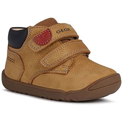 Geox B Macchia Boy C, Primeros Pasos para Bebé Niño, Marrón (Biscuit) , 21 EU Geox B Macchia Boy C, Primeros Pasos para Bebé Niño, Marrón (Biscuit) , 21 EU