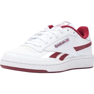 Reebok Club C Revenge, Zapatillas Unisex adulto, White Classic Burgundy, 39 EU Reebok Club C Revenge, Zapatillas Unisex adulto, White Classic Burgundy, 39 EU