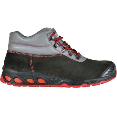 COFRA Zimmererschuh Zapatilla de Interior S3S Ci FO SR Hombres, Negro y Gris, 43 EU COFRA Zimmererschuh Zapatilla de Interior S3S Ci FO SR Hombres, Negro y Gris, 43 EU