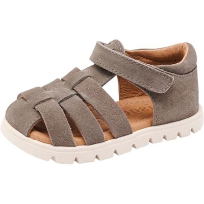 Bisgaard Sandalias unisex para niños beka s, Stone, 19 EU, gris, 19 EU Bisgaard Sandalias unisex para niños beka s, Stone, 19 EU, gris, 19 EU