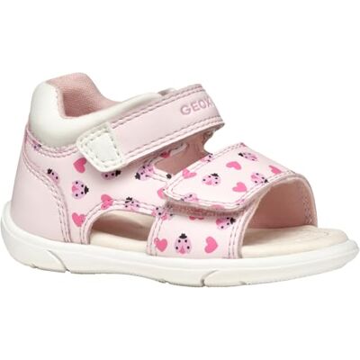 Geox B SANDAL ZAPITO GIRL, Sandalia Niñas, Lt Pink/White, Geox B SANDAL ZAPITO GIRL, Sandalia Niñas, Lt Pink/White,