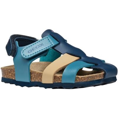 Geox B SANDAL CHALKI BOY, Sandalia Niños, Navy/Camel, Geox B SANDAL CHALKI BOY, Sandalia Niños, Navy/Camel,