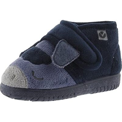 victoria Zapatillas de casa Unisex Ojalá Pelo Animalitos & Tira Adherente & Suela Al Tono 105119 para Niños Marino 21 victoria Zapatillas de casa Unisex Ojalá Pelo Animalitos & Tira Adherente & Suela Al Tono 105119 para Niños Marino 21