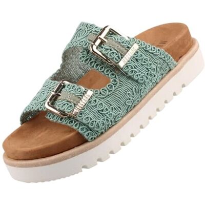MUSTANG 1461713/770, Pantuflas Mujer, Militar, 41 EU MUSTANG 1461713/770, Pantuflas Mujer, Militar, 41 EU