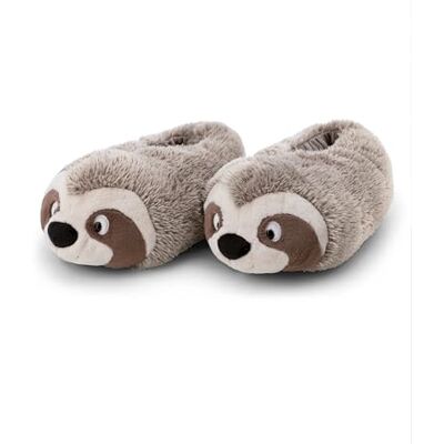NICI Zapatillas de estar por casa Perezoso Izzy Icetumbler, 36-39 (M), beis, cálidas, de pelo, para niños y personas adultas, con diseño de animal y suela antideslizante NICI Zapatillas de estar por casa Perezoso Izzy Icetumbler, 36-39 (M), beis, cálidas, de pelo, para niños y personas adultas, con diseño de animal y suela antideslizante