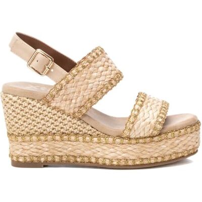 XTI Sandalia Mujer Beige Calzado Cómodo y Versátil Moda casual Modelo 01 (Talla 41) XTI Sandalia Mujer Beige Calzado Cómodo y Versátil Moda casual Modelo 01 (Talla 41)