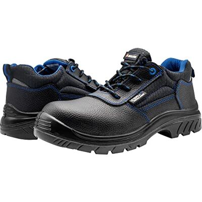 Bellota 42S3 Zapatos de Seguridad de Hombre y Mujer (Talla 42) de Piel Hidrofugada, Acolchada y Horma Extra Ancha Bellota 42S3 Zapatos de Seguridad de Hombre y Mujer (Talla 42) de Piel Hidrofugada, Acolchada y Horma Extra Ancha
