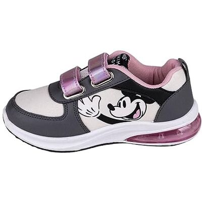 Disney Zapatillas de Minnie Mouse Color Blanco, Rosa y Gris Talla 29 Cierre Velcro Zapatillas Deportivas Infantiles con Suela PVC y Luces Estampado de Minnie Producto Original Diseñado en España Disney Zapatillas de Minnie Mouse Color Blanco, Rosa y Gris Talla 29 Cierre Velcro Zapatillas Deportivas Infantiles con Suela PVC y Luces Estampado de Minnie Producto Original Diseñado en España