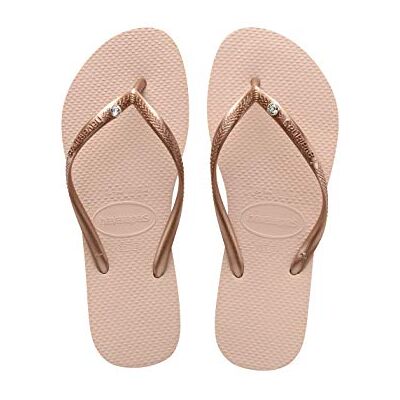 Havaianas Slim Crystal Glamour Sw Flipflop Mujer Ballet Rose 33 EU Havaianas Slim Crystal Glamour Sw Flipflop Mujer Ballet Rose 33 EU