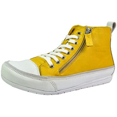 Andrea Conti Zapatos de Cuero para Mujer 0345724, Talla:42 EU, Color:Amarillo Andrea Conti Zapatos de Cuero para Mujer 0345724, Talla:42 EU, Color:Amarillo