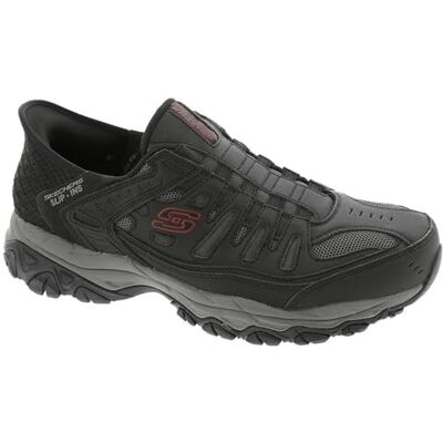 Skechers Afterburn M. Fit Ridgeburn Slip-in Black/Charcoal 11 4E Extra Wide Skechers Afterburn M. Fit Ridgeburn Slip-in Black/Charcoal 11 4E Extra Wide