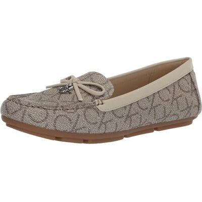 Calvin Mocasines Linca para Mujer, Coñac, 37 EU Calvin Mocasines Linca para Mujer, Coñac, 37 EU