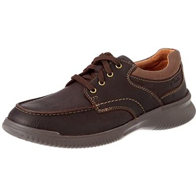 Clarks Donaway Edge, Oxford Hombre, Brown Leather, 44.5 EU Clarks Donaway Edge, Oxford Hombre, Brown Leather, 44.5 EU