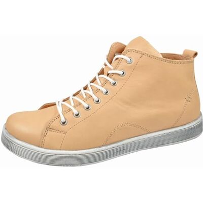 Andrea Conti Botines de Cuero para Mujer 0, Talla:42 EU, Color:Beige Andrea Conti Botines de Cuero para Mujer 0, Talla:42 EU, Color:Beige