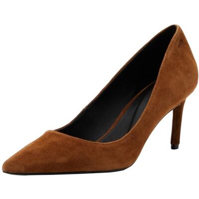 Boss Mujer Gracey_pump70_SD 10274202 01 Classic Tacones, Color marrón Medio., 41 EU Boss Mujer Gracey_pump70_SD 10274202 01 Classic Tacones, Color marrón Medio., 41 EU