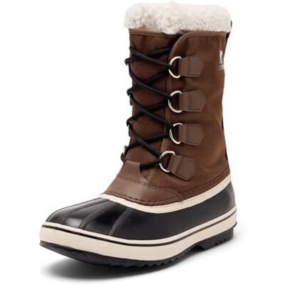 Sorel 1964 Pac Nylon WP, Botas Hombre, Tobacco, Black, 41 EU Sorel 1964 Pac Nylon WP, Botas Hombre, Tobacco, Black, 41 EU