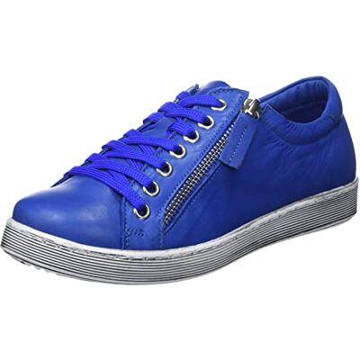 Andrea Conti Botas de Mujer, Zapatillas, Azul Cobalto, 35 EU Andrea Conti Botas de Mujer, Zapatillas, Azul Cobalto, 35 EU