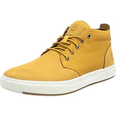 Timberland Mens Davis Square Mixed-Media Chukka Sneaker Timberland Mens Davis Square Mixed-Media Chukka Sneaker