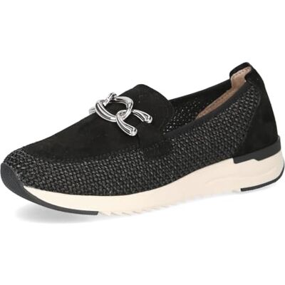 CAPRICE Mocasín para Mujer, , Color Negro y Peine, 36 EU CAPRICE Mocasín para Mujer, , Color Negro y Peine, 36 EU