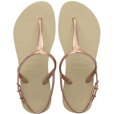 Havaianas Twist (Mini Me), Sandalias Niñas, Sand Grey, 25/26 Havaianas Twist (Mini Me), Sandalias Niñas, Sand Grey, 25/26