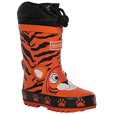 Regatta - Mudplay Junior - Orange Tiger - Botas de agua Regatta - Mudplay Junior - Orange Tiger - Botas de agua