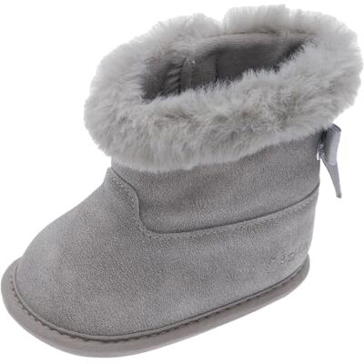 Chicco , Botas Bebé-Niñas con Cierre de Gancho y Bucle, Botines Bebé-Niñas Cálidos, Cómodos, Ligeros y Transpirables, para Otoño e Invierno, Zapatos Bebé 0-24 Meses, Gris (2), 17 EU Chicco , Botas Bebé-Niñas con Cierre de Gancho y Bucle, Botines Bebé-Niñas Cálidos, Cómodos, Ligeros y Transpirables, para Otoño e Invierno, Zapatos Bebé 0-24 Meses, Gris (2), 17 EU