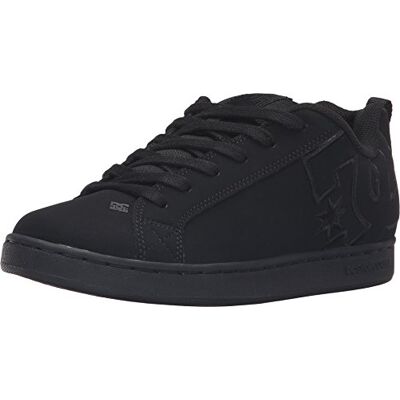 DC Shoes Court Graffik Zapatos de Piel Para Hombre Zapatillas para Hombre, Negro Y Blanco 001, 46 EU DC Shoes Court Graffik Zapatos de Piel Para Hombre Zapatillas para Hombre, Negro Y Blanco 001, 46 EU
