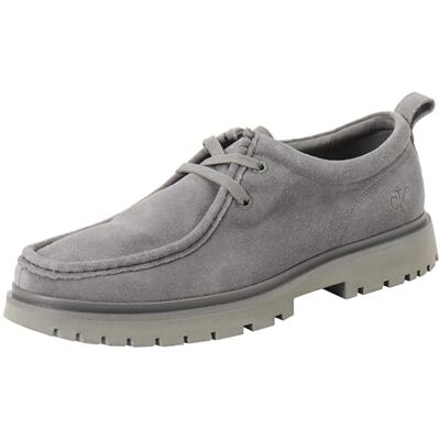 Calvin ICO S Ym0ym01183 Zapatos con Cordones para Hombre, Gris Triple Gris Carbón, 44 EU Calvin ICO S Ym0ym01183 Zapatos con Cordones para Hombre, Gris Triple Gris Carbón, 44 EU