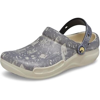 Crocs Unisex Adulto Nightmare Bfr Xmas Bistro Clg Zueco, White, 48/49 EU Crocs Unisex Adulto Nightmare Bfr Xmas Bistro Clg Zueco, White, 48/49 EU