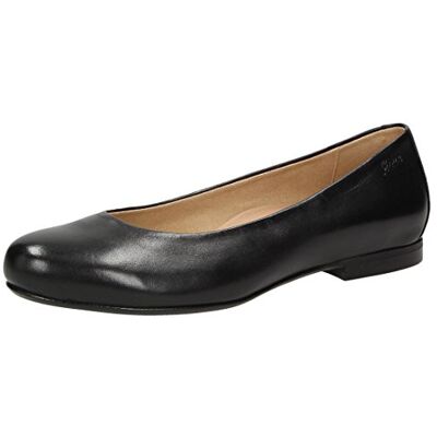 Sioux 62130 Mujer Bailarinas con Punta Cerrada, Negro (Schwarz 62130), 37 EU Sioux 62130 Mujer Bailarinas con Punta Cerrada, Negro (Schwarz 62130), 37 EU